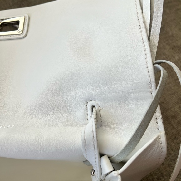 Proenza Schouler Small Fringe Lunch Box Bag White - Picture 6 of 13